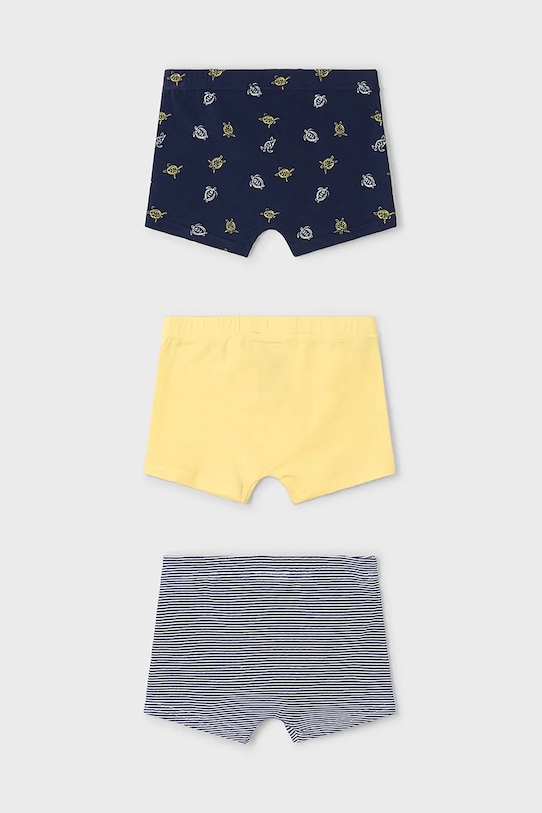 Dětské boxerky Mayoral 3-pack 10898.5K.Mini.PPYA námořnická modř SS25