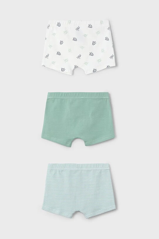 Mayoral boxeri copii 3-pack 10898.5K.Mini.PPYA verde SS25