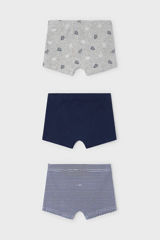 Dětské boxerky Mayoral 3-pack 10898.5K.Mini.PPYA šedá SS25