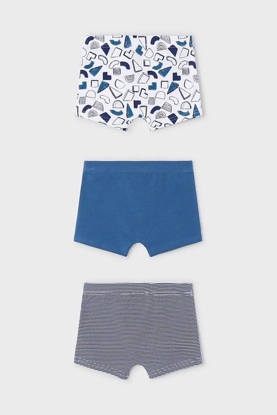 Dětské boxerky Mayoral 3-pack 10898.5K.Mini.PPYA modrá SS25