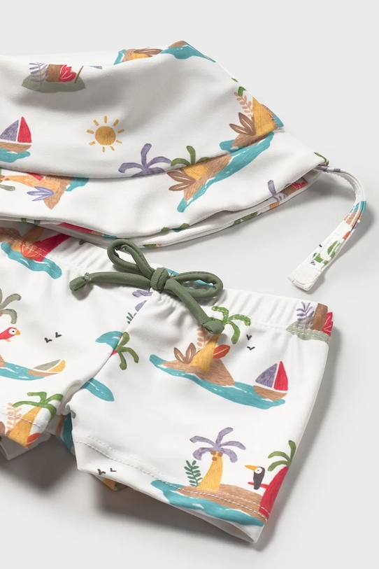 Дитячий купальний комплект Mayoral Newborn червоний 1618.1P.Newborn.PPYH