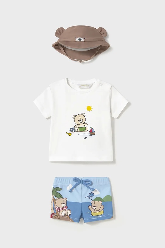 Бебешки бански комплект Mayoral Newborn син 1618.1P.Newborn.PPYH