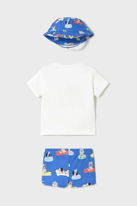 Дитячий купальний комплект Mayoral Newborn 1618.1P.Newborn.PPYH блакитний SS25
