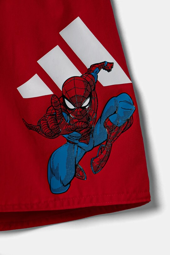 Băieți adidas Performance pantaloni scurti de baie copii x Marvel JF8436 rosu