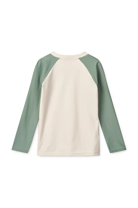 Liewood longsleeve kąpielowy dziecięcy Noah Placement Longsleeve Swim Tee LW19008 zielony SS25