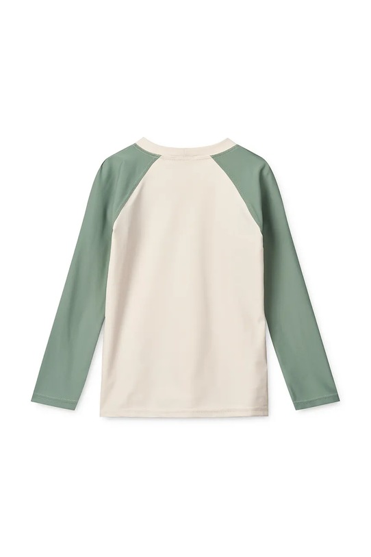 Detské tričko s dlhým rukávom na kúpanie Liewood Noah Placement Longsleeve Swim Tee LW19008 zelená SS25