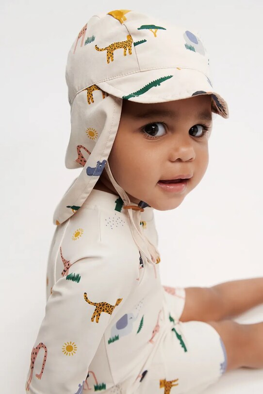Liewood kostium kąpielowy niemowlęcy Thor Baby Swim Jumpsuit LW19672