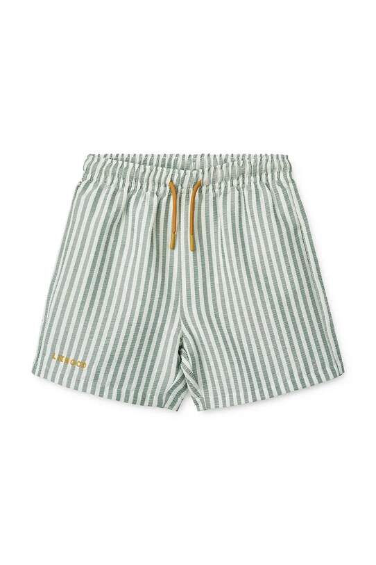 Παιδικό σορτς κολύμβησης Liewood Duke Stripe Board Shorts Planet friendly τιρκουάζ LW19940