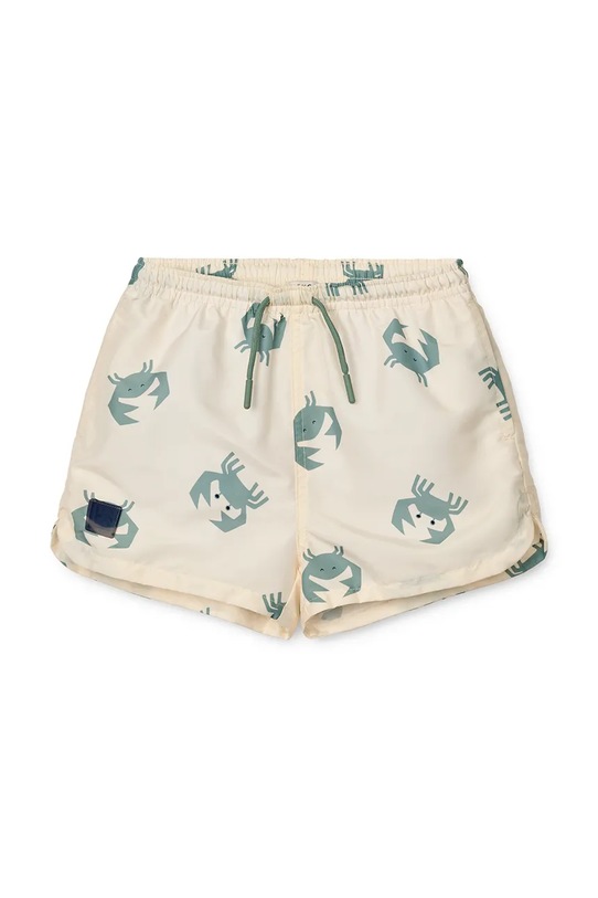 Liewood pantaloni scurți de baie copii Aiden Printed Board Shorts LW20067 bej SS25