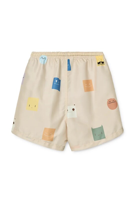 Liewood pantaloni scurți de baie copii Duke Printed Board Shorts LW20068 bej SS25