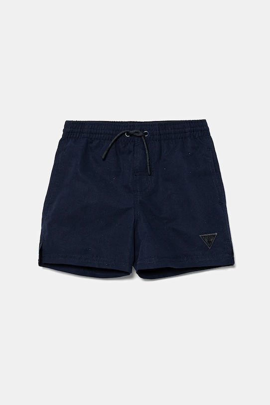 Παιδικό σορτς κολύμβησης Guess Planet friendly σκούρο μπλε L5GZ05.WG282.PPYA