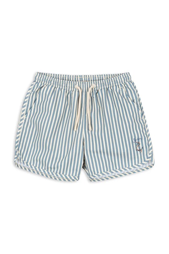 Дитячі шорти для плавання Konges Sløjd ASNOU SWIM SHORTS Planet friendly блакитний KS102470