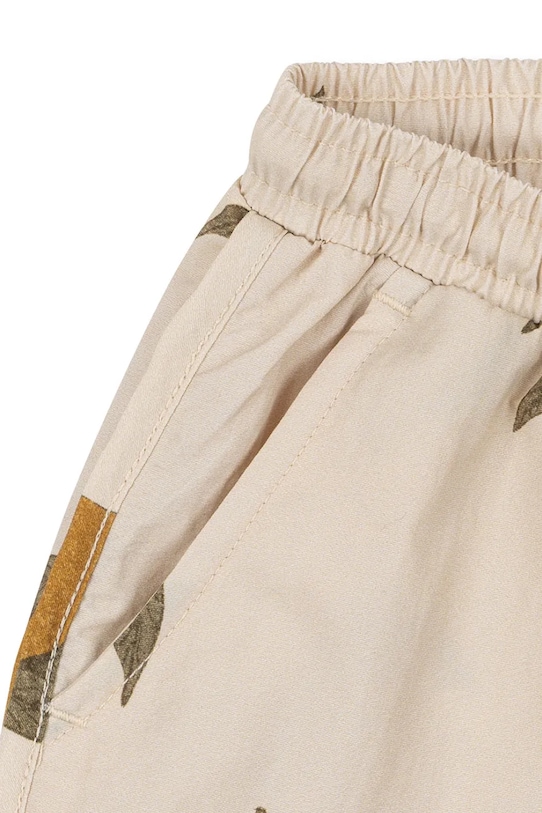 Fiú Konges Sløjd gyerek úszó rövidnadrág ASNOU SWIM SHORTS KS102470 bézs
