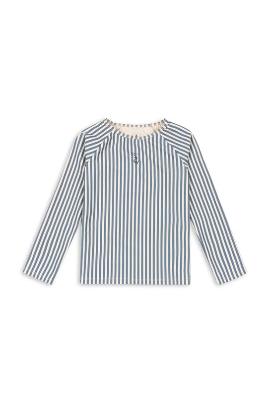 Konges Sløjd longsleeve de baie pentru copii ASTER SWIM BLOUSE GRS albastru KS102479