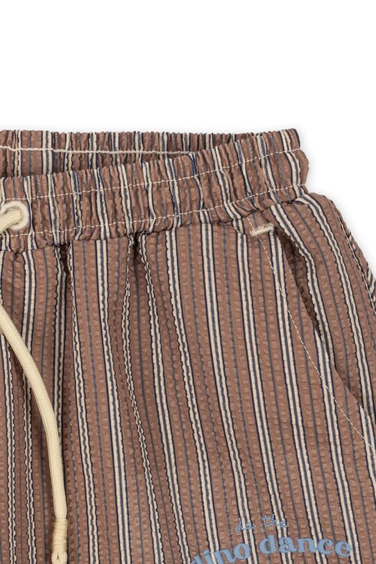 Fiú Konges Sløjd gyerek úszó rövidnadrág SEER ASNOU SWIMSHORT GRS KS102498 barna