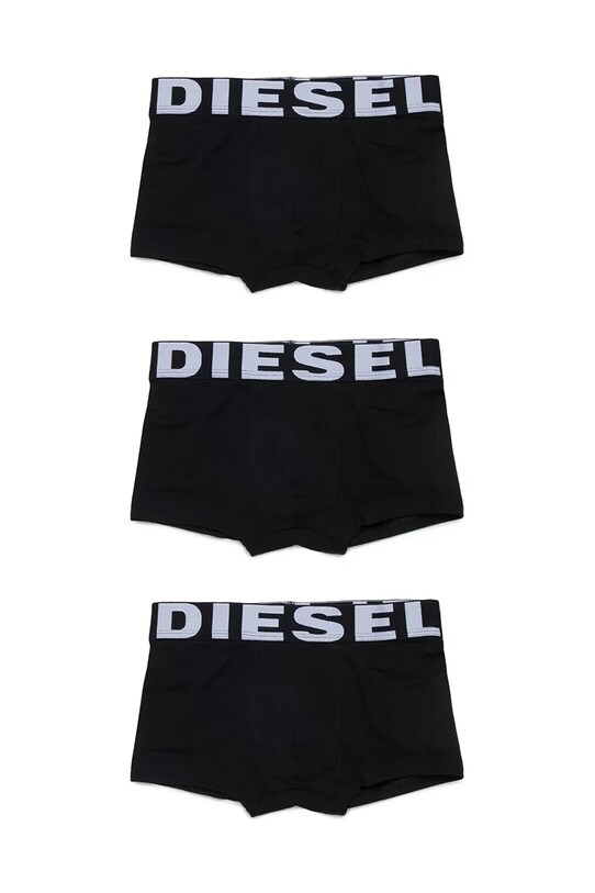 Dětské boxerky Diesel UMBX-UPARRYTHREEPACK-DSL UND SHORT 3-pack potisk černá J01911