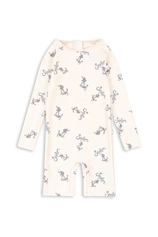 Дитячий купальник Konges Sløjd ASTER ONESIE GRS бежевий KS103270