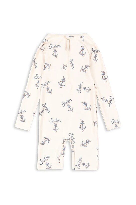 Konges Sløjd costum de baie pentru copii ASTER ONESIE GRS KS103270 bej SS25