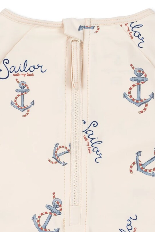 Хлопчик Дитячий купальник Konges Sløjd ASTER ONESIE GRS KS103270 бежевий