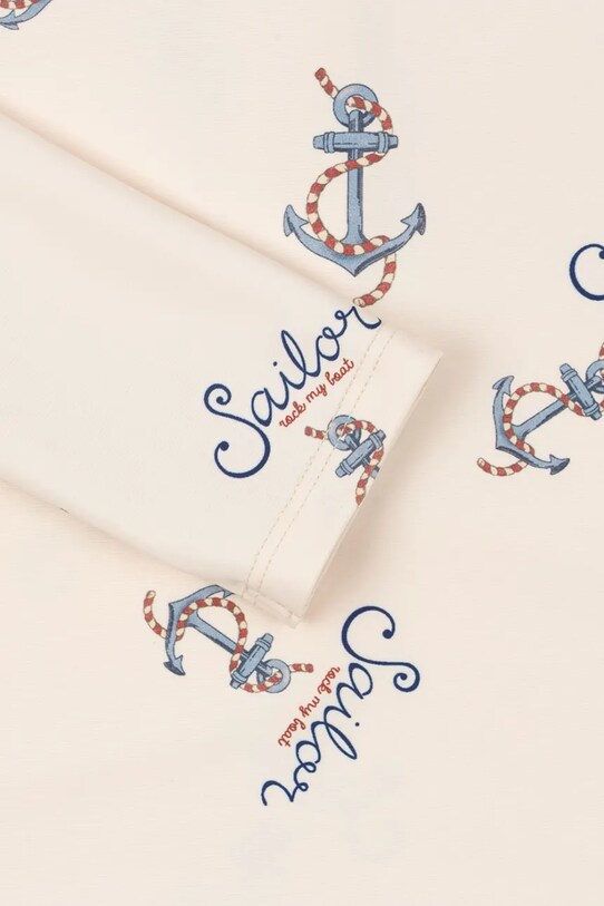 Дитячий купальник Konges Sløjd ASTER ONESIE GRS KS103270 бежевий