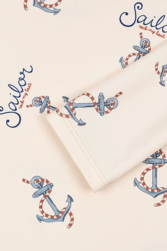 Детский лонгслив для плавания Konges Sløjd ASTER SWIM BLOUSE GRS бежевый KS103271