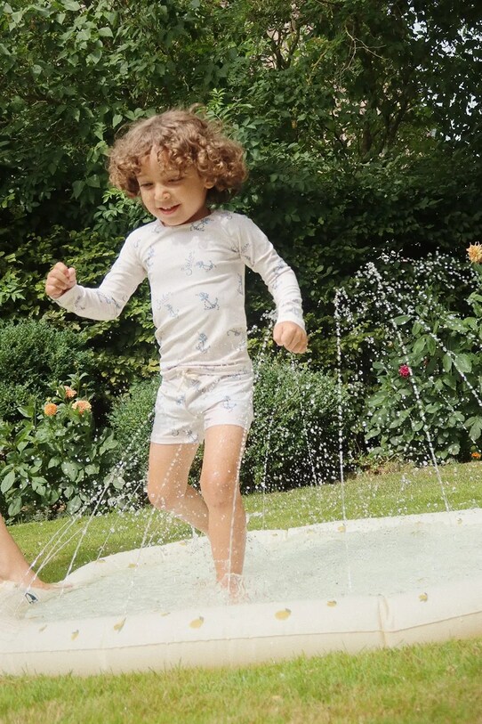 Детский лонгслив для плавания Konges Sløjd ASTER SWIM BLOUSE GRS KS103271 бежевый