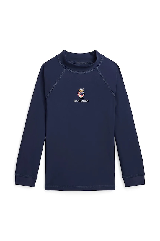 Polo Ralph Lauren longsleeve de baie pentru copii bleumarin 322965066001