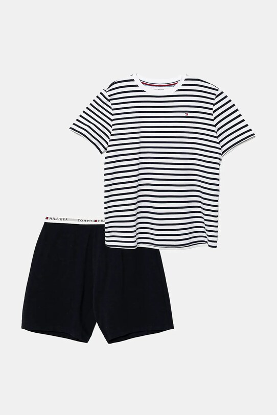 Детская пижама Tommy Hilfiger узор тёмно-синий UB0UB00581.PPYA