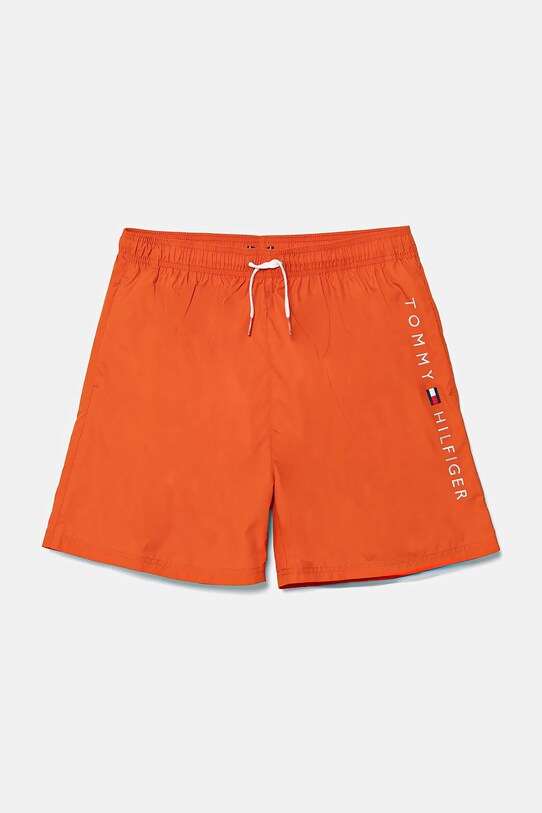 Tommy Hilfiger pantaloni scurti de baie copii Planet friendly portocaliu UB0UB00528.PPYA