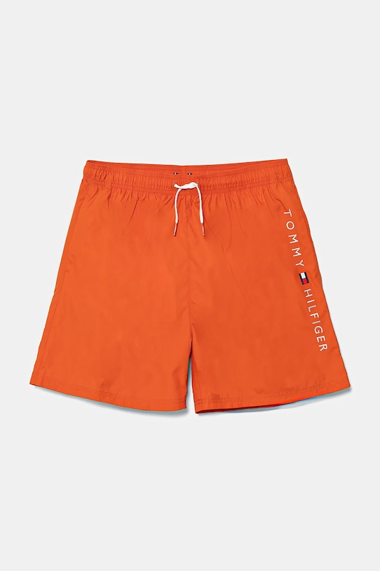 Детские шорты для плавания Tommy Hilfiger Planet friendly оранжевый UB0UB00528.PPYA