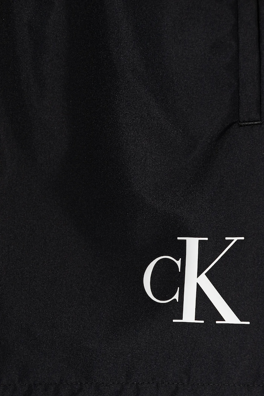 Băieți Calvin Klein Jeans pantaloni scurti de baie copii KV0KV00056.PPYA negru