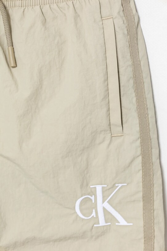 BIMBO Calvin Klein Jeans shorts nuoto bambini KV0KV00057.PPYA beige