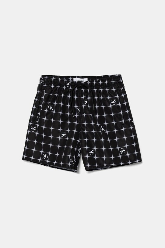 Calvin Klein Jeans pantaloni scurți de baie copii Planet friendly negru KV0KV00062.PPYA
