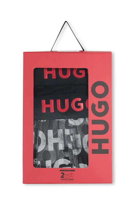 Дитячі боксери HUGO 2-pack G00326.162.174 чорний