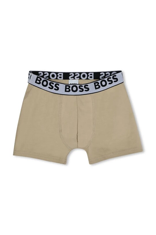 Dječje bokserice BOSS 3-pack bež J51746.102.150