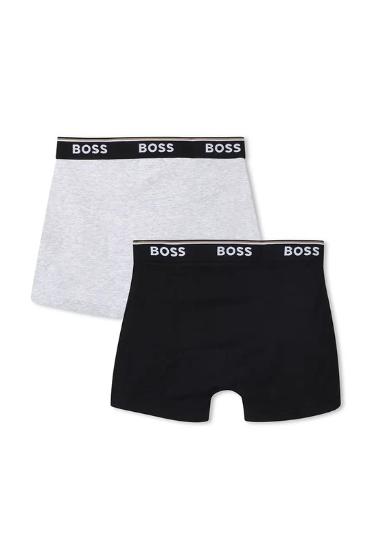 BOSS bokserki dziecięce 2-pack J51748.102.150 czarny SS25