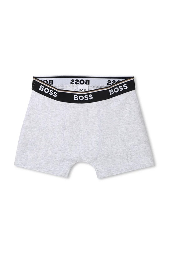Chłopiec BOSS bokserki dziecięce 2-pack J51748.102.150 czarny