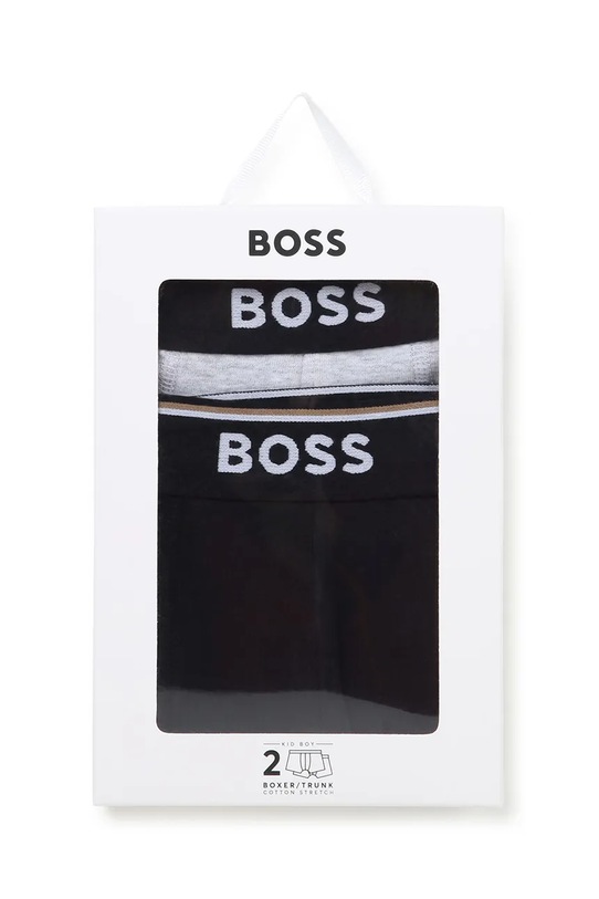 BOSS bokserki dziecięce 2-pack J51748.102.150 czarny