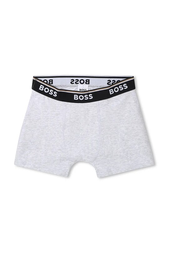 Dečki Otroške boksarice BOSS 2-pack J51748.162.174 črna