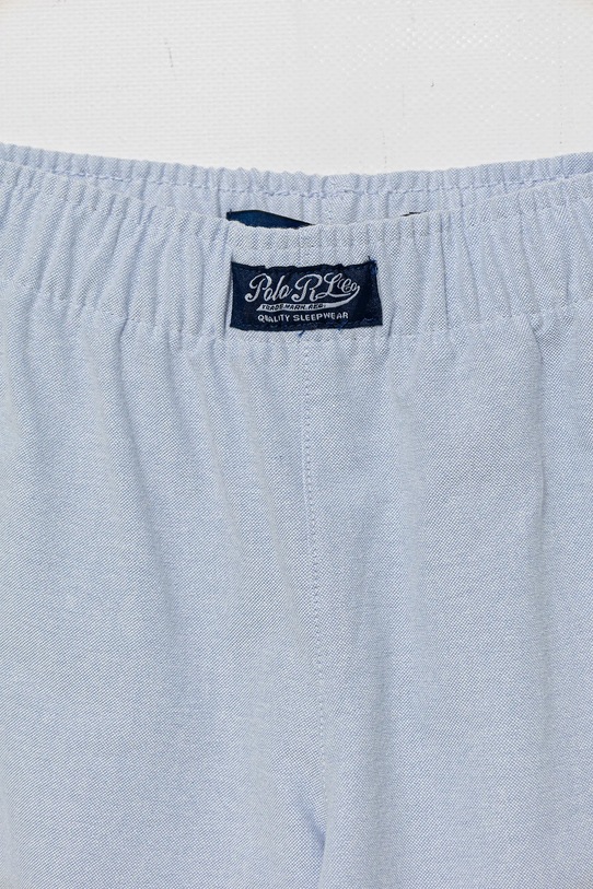 Băieți Polo Ralph Lauren pijamale de bumbac pentru copii 2-pack 8P0193 albastru