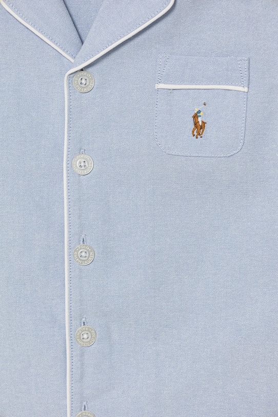 Polo Ralph Lauren pijamale de bumbac pentru copii 2-pack albastru 8P0193