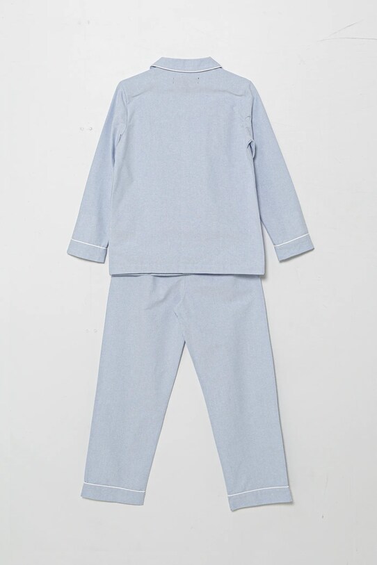 Детска памучна пижама Polo Ralph Lauren 9P0193 син SS25