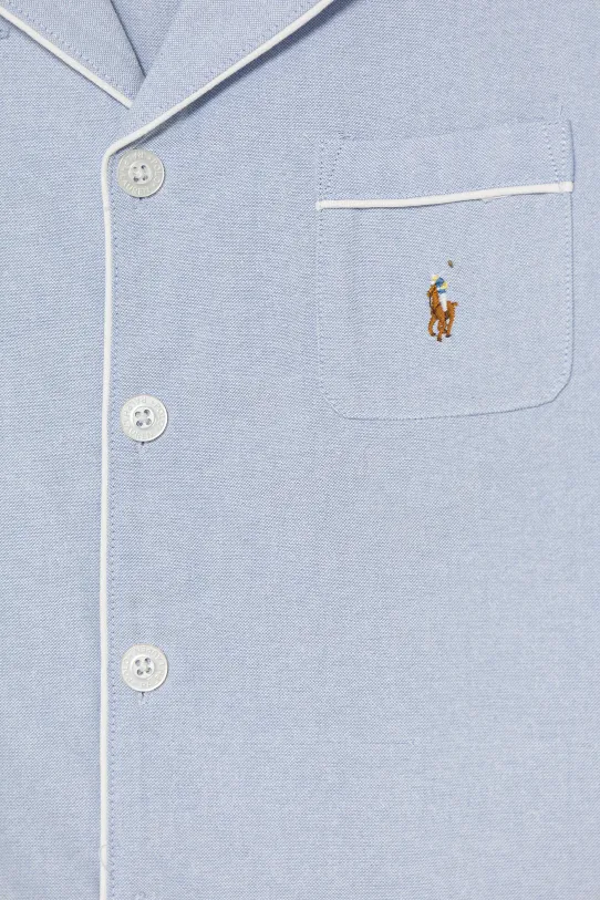 Polo Ralph Lauren piżama bawełniana dziecięca niebieski 9P0193