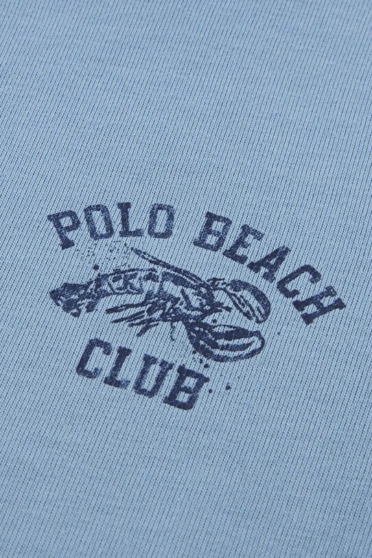 Fiú Polo Ralph Lauren gyerek pamut pizsama 9P0249 kék