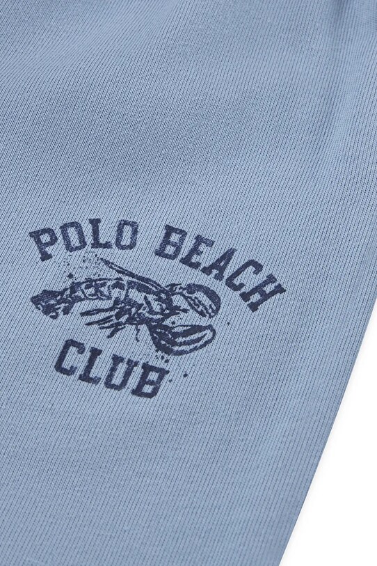 Polo Ralph Lauren gyerek pamut pizsama kék 9P0249