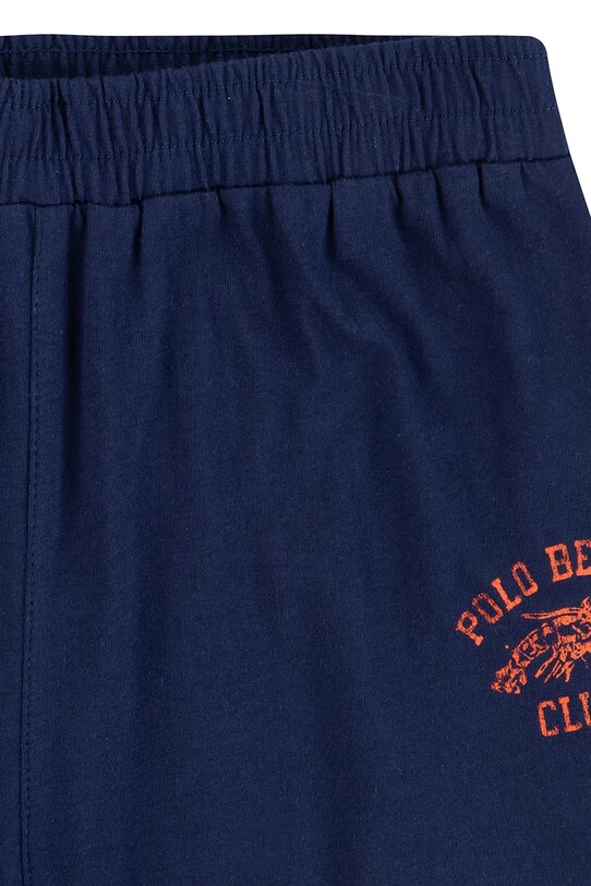 Detské bavlnené pyžamo Polo Ralph Lauren tmavomodrá 9P0249