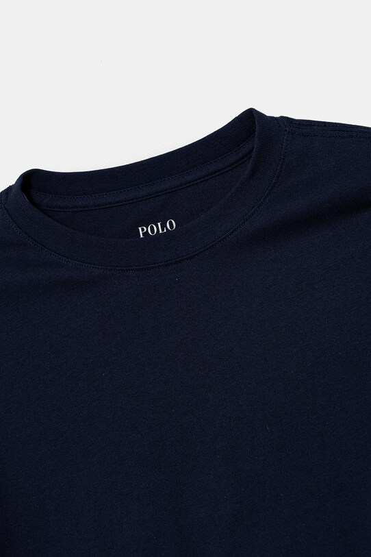 Băieți Polo Ralph Lauren pijamale de bumbac pentru copii 9P0250 bleumarin