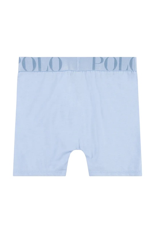 Polo Ralph Lauren boxer pentru copii din bumbac 3-pack albastru 9P5035