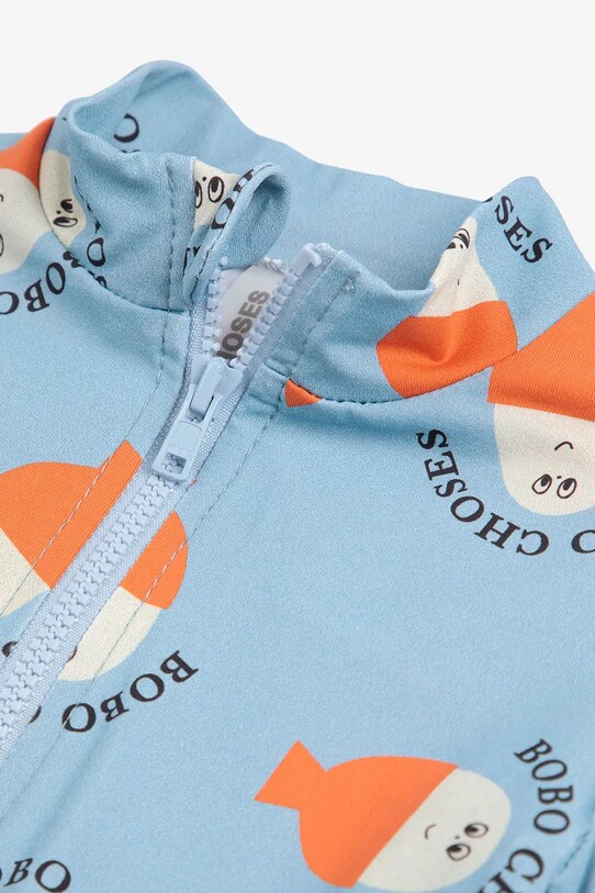 Детский слитный купальник Bobo Choses Morning Egg голубой 125AB103