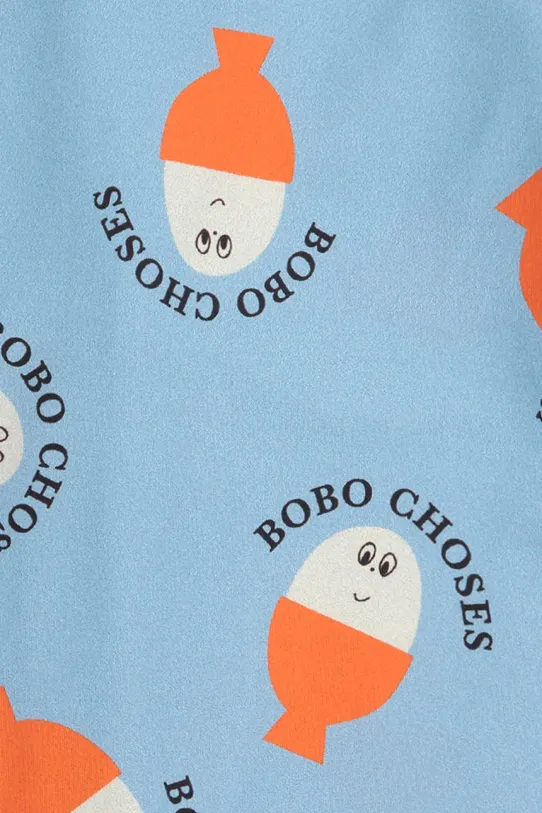 Bobo Choses costum de baie dintr-o bucată pentru copii Morning Egg 125AB103 albastru